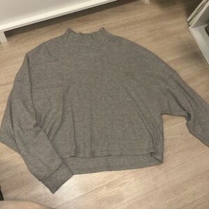 Abercrombie Waffle Mockneck